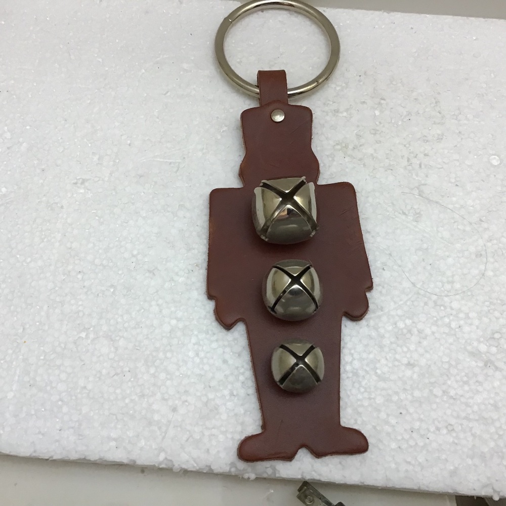 Vintage Bells for Doorknob Christmas Holiday Bells 11 inches Made in USA